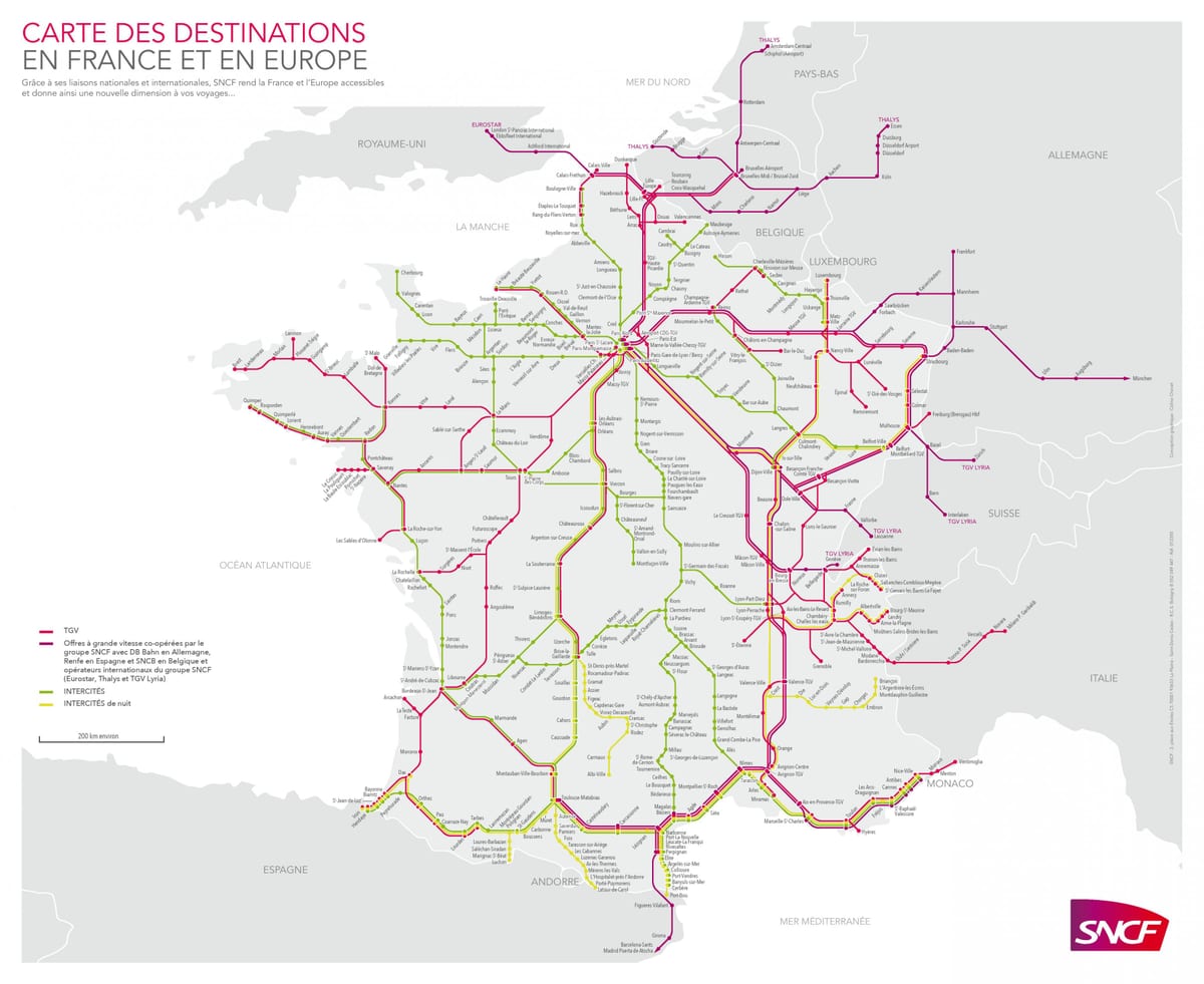 La estación de tren de Toulouse mapa